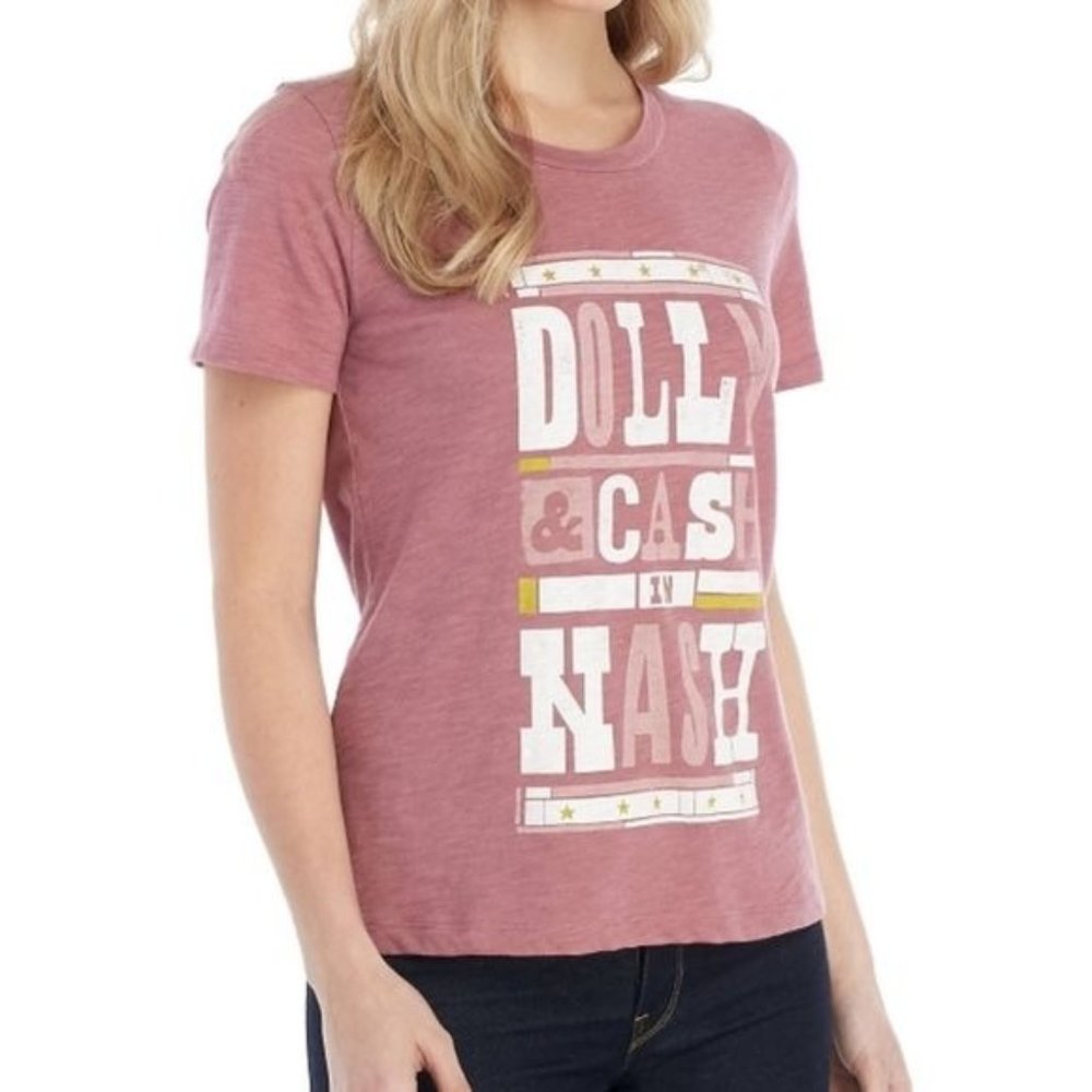 True Craft NWT Dolly & Cash in Nash graphic t-shirt woman's size‎ small